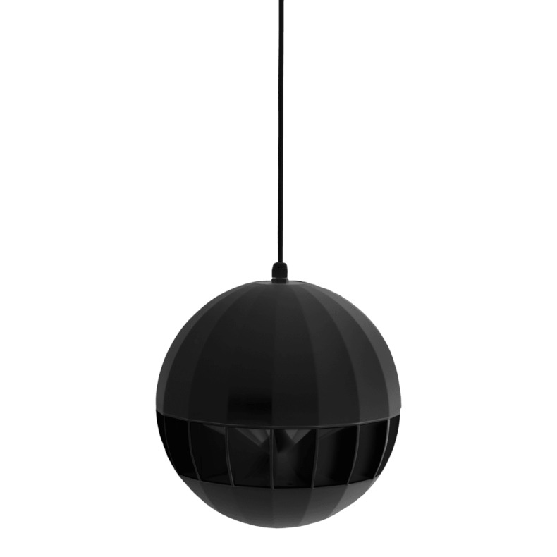 AUDAC ASP20-B Spherical hanging sound projector - 70/100V (Sort)