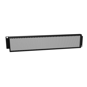 CAYMON BSG02H 19” grill security panel - 2HE - med hexagonal pertilation