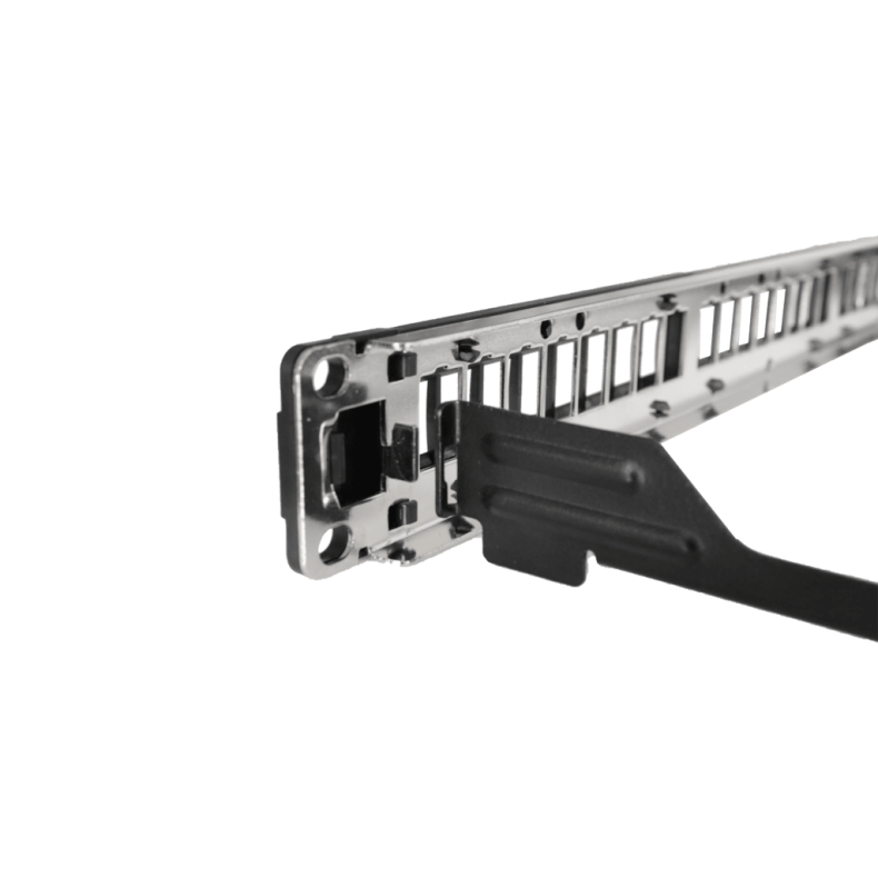 CAYMON BSK124 19&#148; blndplade - 1HE - 24x Keystone