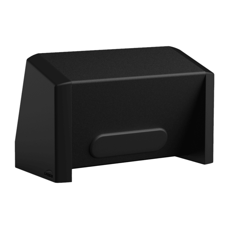 CAYMON CASY014G-B CASY On-Table Chassis - 4 space - with grommet (Sort)