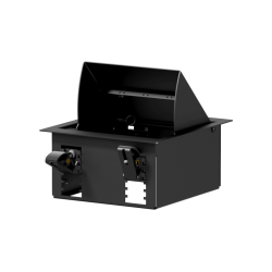 CAYMON CASY024-B CASY In-table mount box - 4 space (Sort) - RAL9004