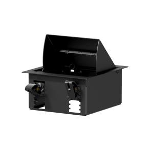 CAYMON CASY024-B CASY In-table mount box - 4 space (Sort) - RAL9004