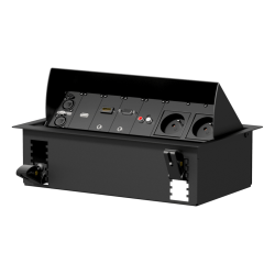 CAYMON CASY028-B CASY In-table mount box - 8 space (Sort) - RAL9004