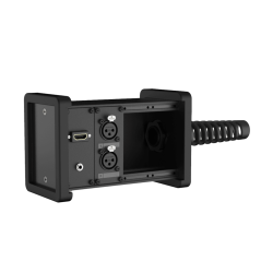 CAYMON CASY044S-B CASY stage box  - 4 space - med shock bumper (Sort)