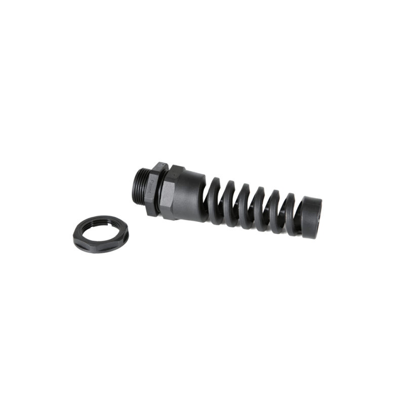 CAYMON CASY048S-B CASY stage box  - 8 space - med shock bumper (Sort)