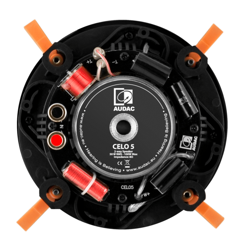 AUDAC CELO5 High-end 5" indbygningshjttaler - 8&Omega; (Hvid)