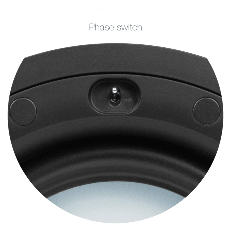 AUDAC CELO8S High-end 8" indbygningssubwoofer (Hvid)