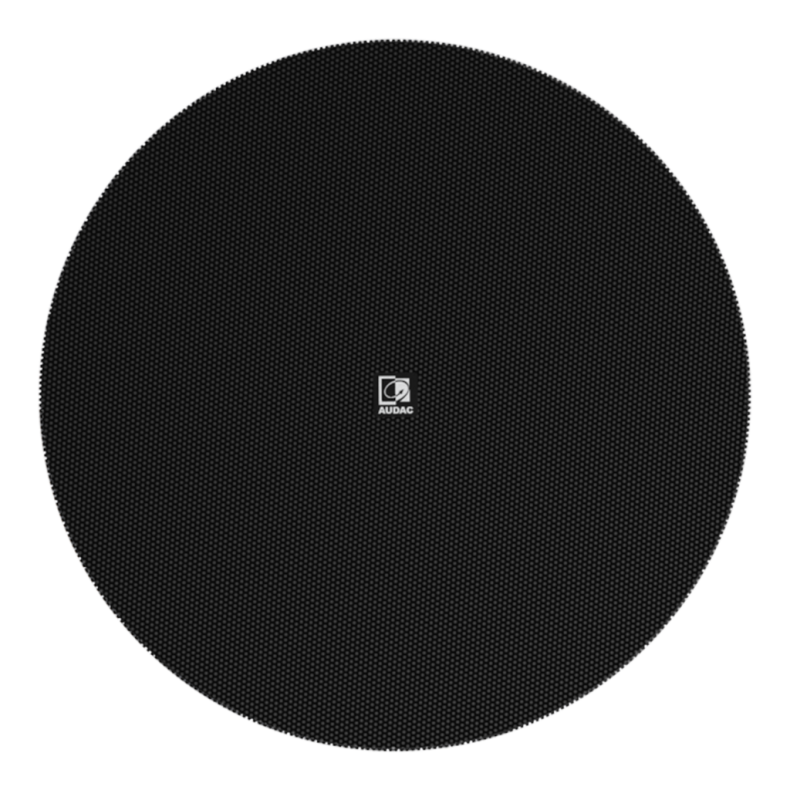 AUDAC CENA812-B SpringFit&#153; 8" ceiling speaker - 8&Omega; &amp; 100V (Sort)