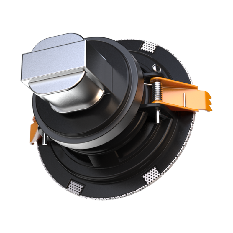 AUDAC CENA306-W SpringFit&#153; 2,5" indbygningshjttaler - 8&Omega; &amp; 100V (Hvid)