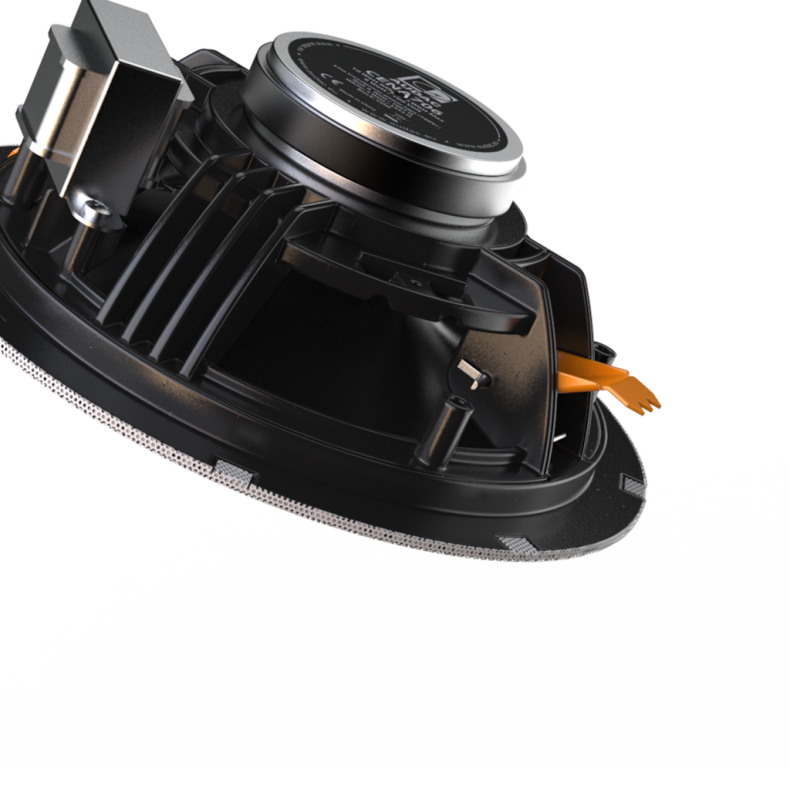 AUDAC CENA706-W SpringFit&#153; 6.5" indbygningshjttaler - 8&Omega; &amp; 100V (Hvid)