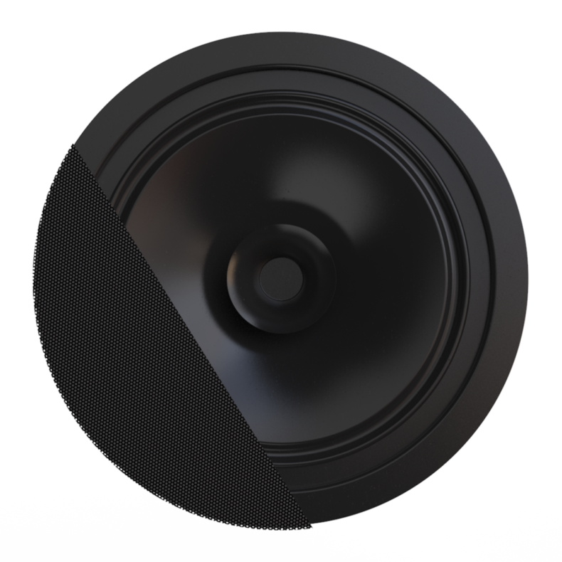 AUDAC CENA812-B SpringFit&#153; 8" ceiling speaker - 8&Omega; &amp; 100V (Sort)