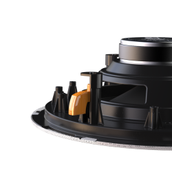 AUDAC CIRA824-W QuickFit&#153; 2-way 8" indbygningshjttaler,TwistFix&#153; grill - 8&#8486; &amp; 24 Watt @ 100V (Hvid)