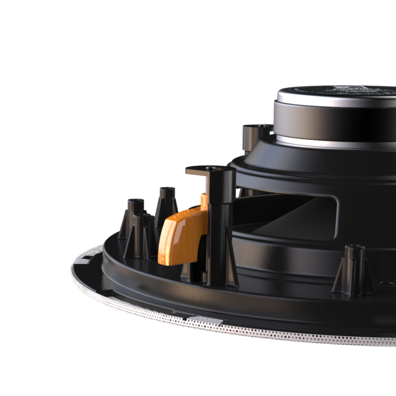 AUDAC CIRA824-W QuickFit&#153; 2-way 8" indbygningshjttaler,TwistFix&#153; grill - 8&#8486; &amp; 24 Watt @ 100V (Hvid)