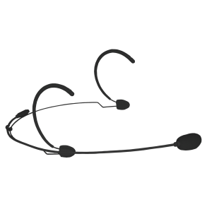 AUDAC CMX826-B Headset kondensator cardioid mikrofon (Sort)