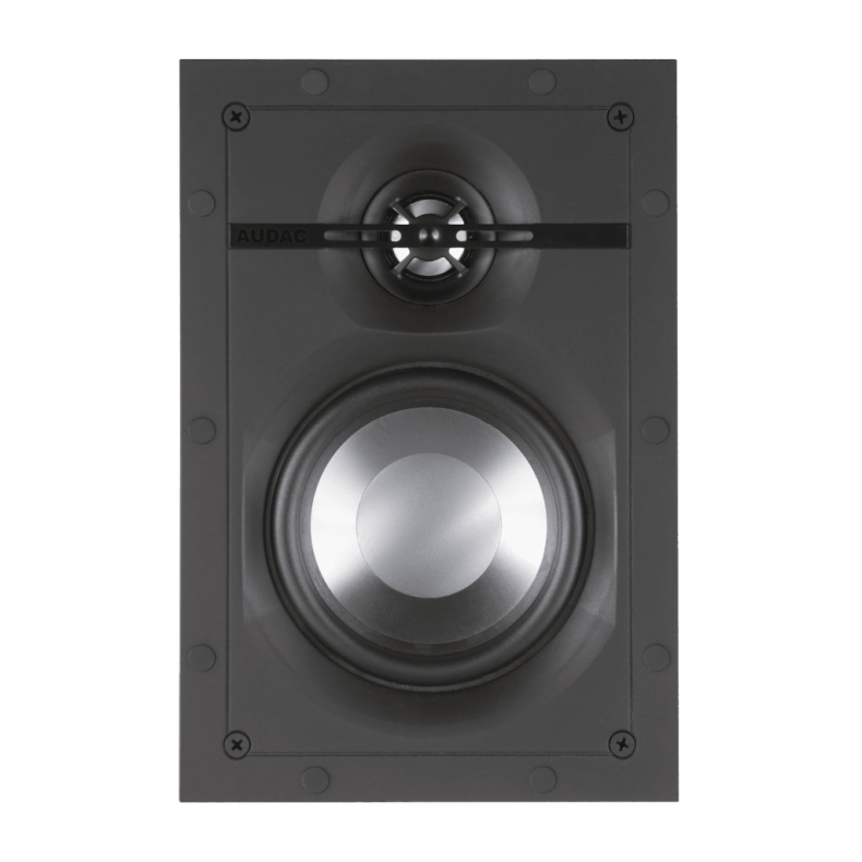 AUDAC MERO5 High-end 5" indbygningshjttaler, firkantet - 8&#8486; (Hvid)