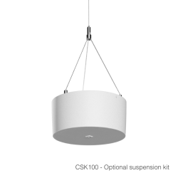 AUDAC NELO706V-B Surface mount hjttaler med volume controller (Sort)