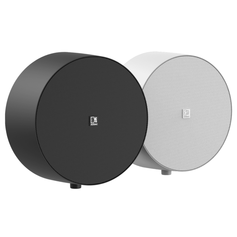 AUDAC NELO706V-W Surface mount hjttaler med volume controller (Hvid)