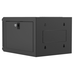 CAYMON NPR404-B Wall mounted 9.5" / 10.5" kabinet - 4U - 420mm depth (Sort)