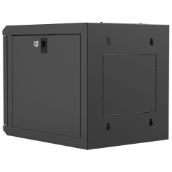 CAYMON NPR406-B Wall mounted 9.5" / 10.5" kabinet - 6U - 420mm depth (Sort)