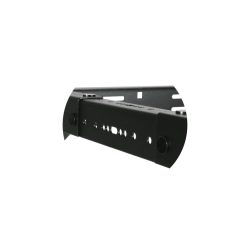 CAYMON OPR306A-B 19" in depth Justerbart open frame rack - 6U - 300 ~ 450mm (Sort)