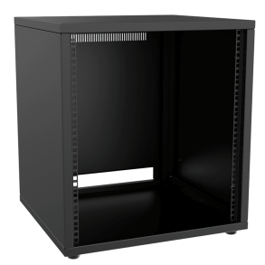 CAYMON PR212-B 19” rack cabinet - 12U - 500mm depth (Sort)