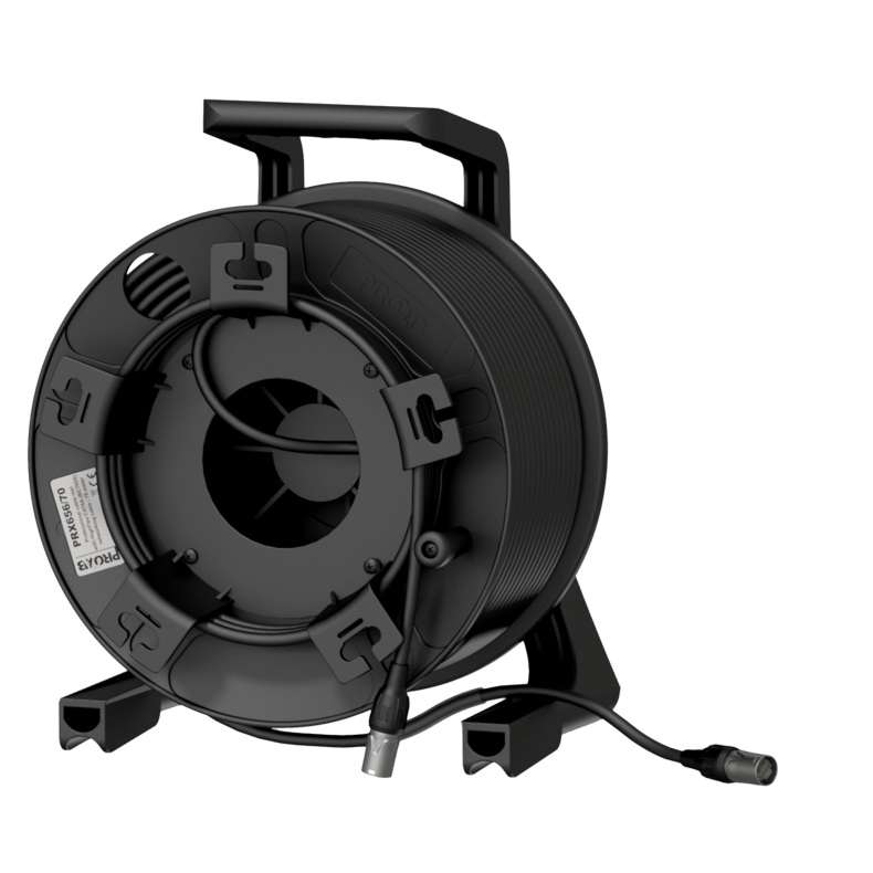 PROCAB PRX656 Kabeltromle m. netv�rkskabel CAT6A - S/FTP - etherCON - HighFlex�- 50 meter