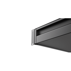 CAYMON RD220-B 19" rackskuffe - (2U) (Sort)