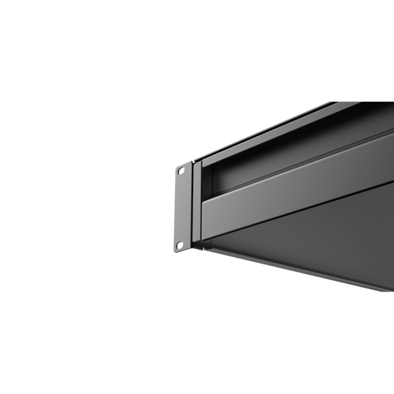 CAYMON RD220-B 19" rackskuffe - (2U) (Sort)