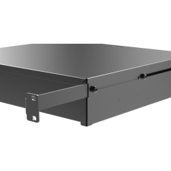 CAYMON RD2S-B stttebeslag til RDx20 series rackskuffer (Sort) - St