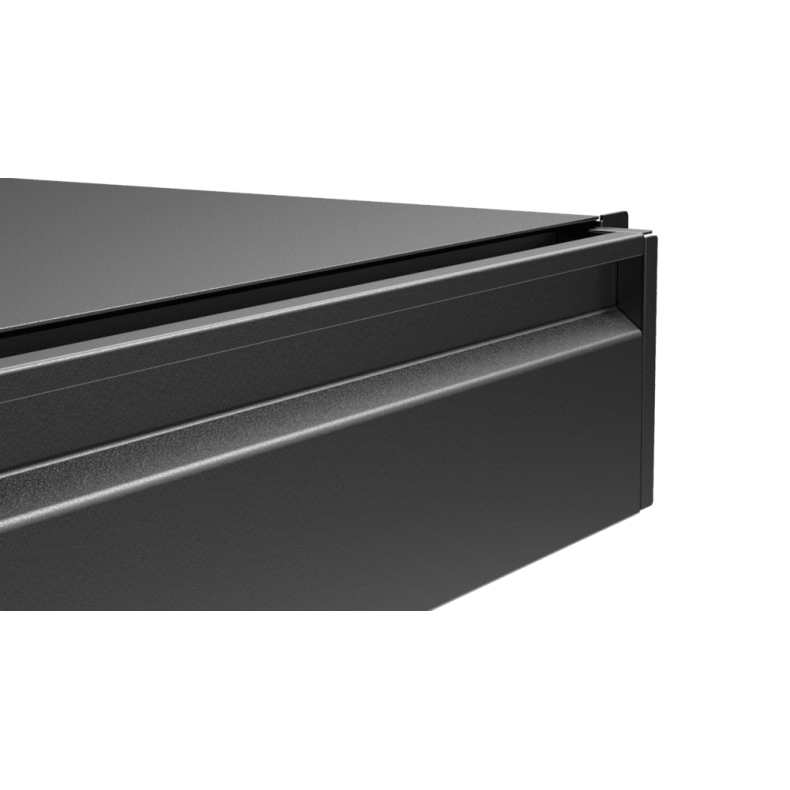 CAYMON RD320L-B 19" rackskuffe - (3U) (Sort) - med ls