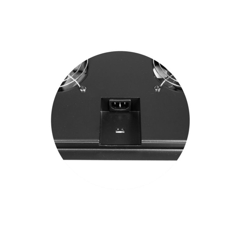 CAYMON SPR100RF 19" cooling roof fan unit - til SPR1042