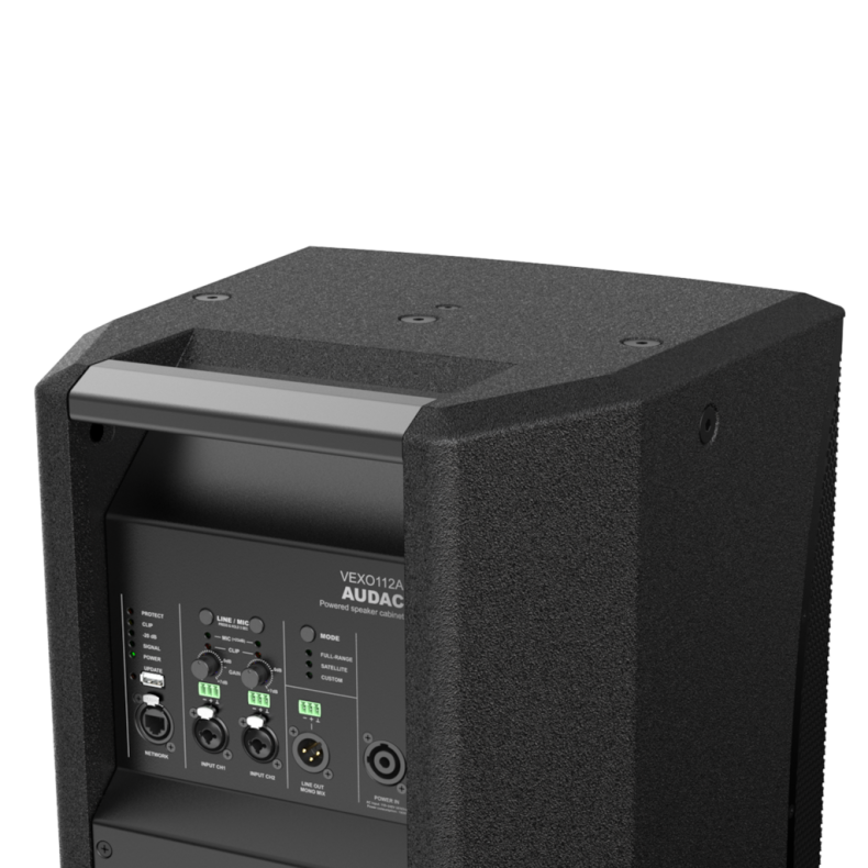 AUDAC VEXO112A-B 12" high performance 2-vejs aktiv hjttaler (Sort)