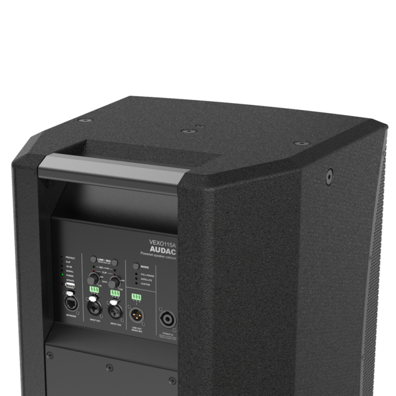 AUDAC VEXO115A-W 15" high performance 2-vejs aktiv hjttaler (Hvid)