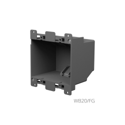 CAYMON CASY052-B CASY in-wall frame - 2 space In-wall frame - (Sort)