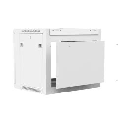 CAYMON WPR409R-W 19&#148; wall mount rack - 9U - 450mm depth - Removable back (Hvid)