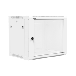 CAYMON WPR409R-W 19&#148; wall mount rack - 9U - 450mm depth - Removable back (Hvid)