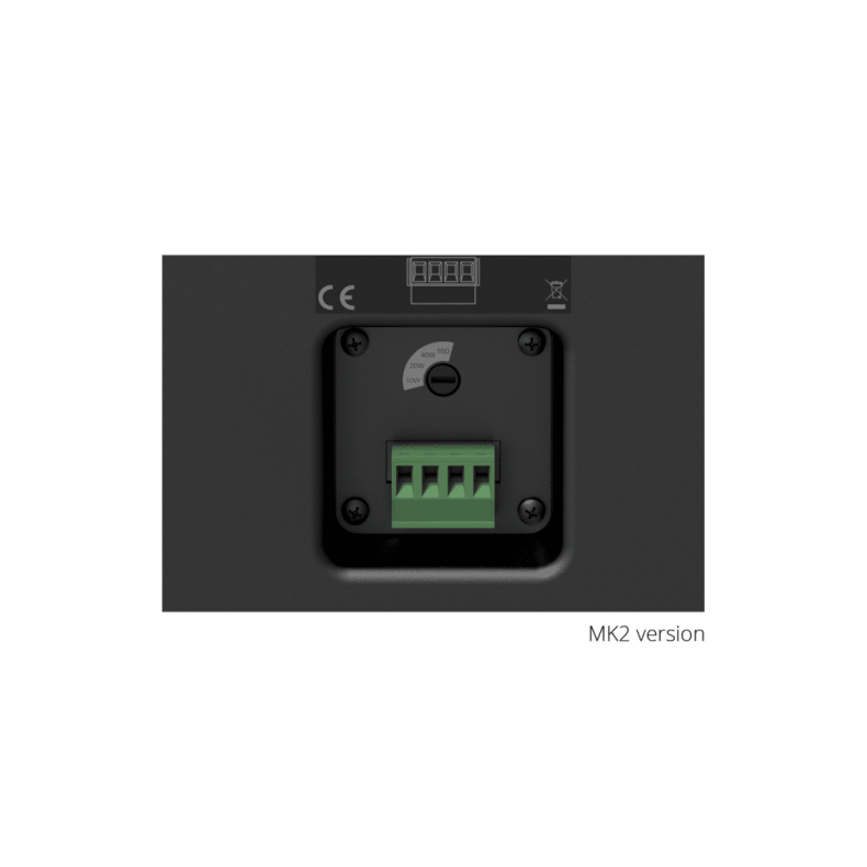 AUDAC WX802MK2-OW Outdoor universal wall speaker 8" (Outdoor) (Hvid)